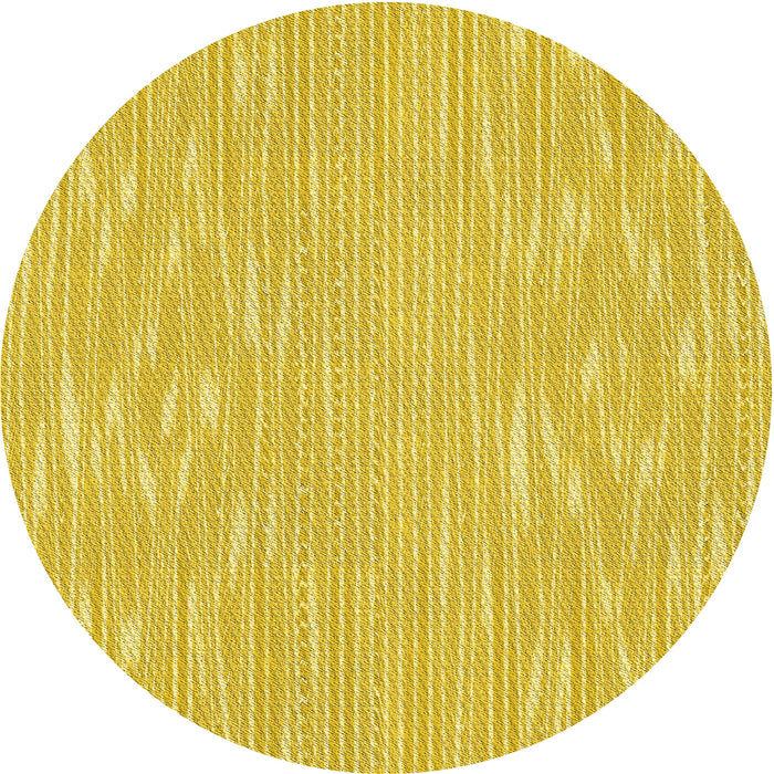 Square Patterned Yellow Rug, pat1215yw