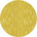 Square Patterned Yellow Rug, pat1215yw