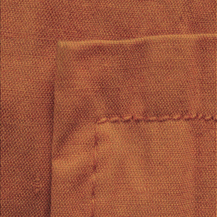 Patterned Neon Orange Rug, pat1216brn