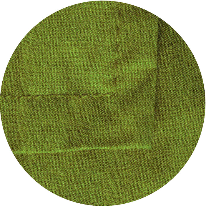 Square Machine Washable Transitional Antique Bronze Green Rug in a Living Room, wshpat1216grn