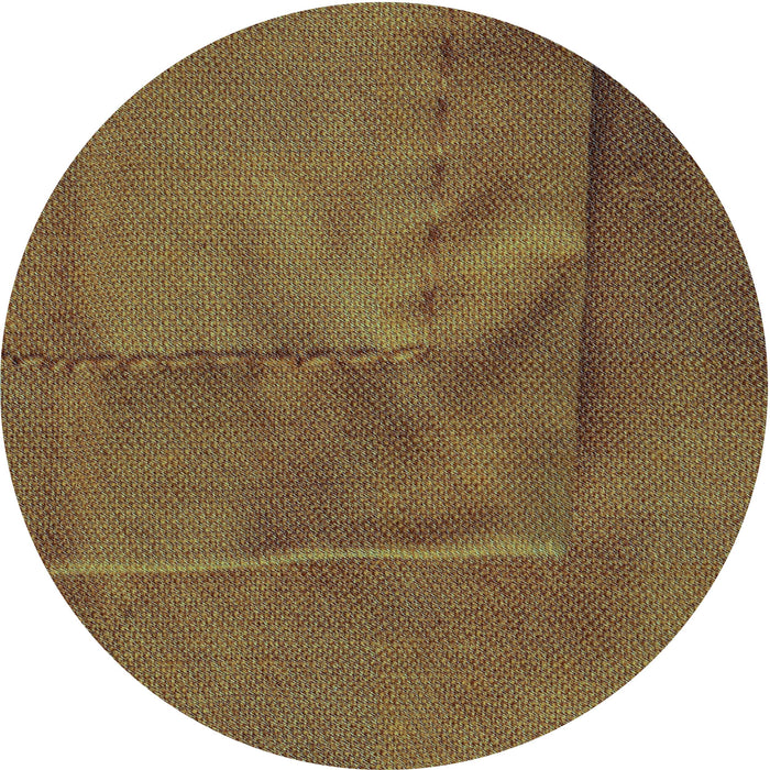 Square Machine Washable Transitional Copper Brown Rug in a Living Room, wshpat1216lblu