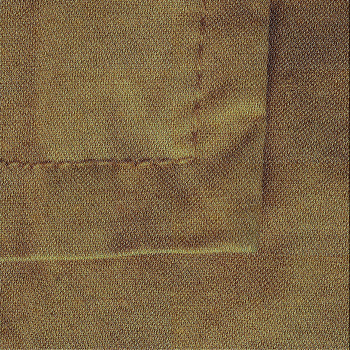 Round Patterned Copper Brown Rug, pat1216lblu