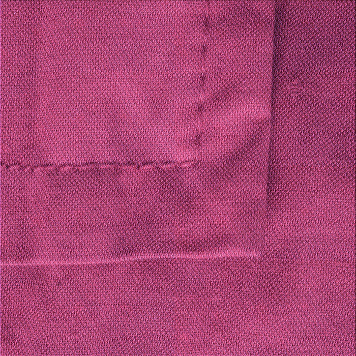 Round Machine Washable Transitional Neon Pink Rug, wshpat1216pur