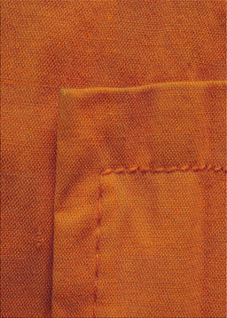 Patterned Neon Orange Novelty Rug, pat1216