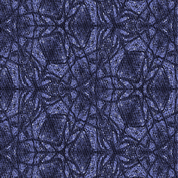 Patterned Night Blue Rug, pat1218blu