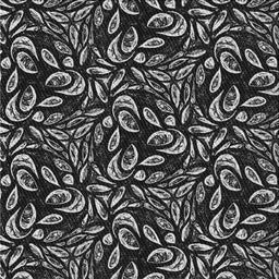 Square Patterned Dark Gray Novelty Rug, pat1219