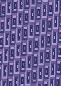 Machine Washable Transitional Purple Rug, wshpat122blu
