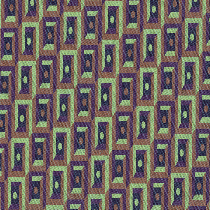 Round Machine Washable Transitional Khaki Green Rug, wshpat122lblu