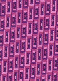 Machine Washable Transitional Medium Violet Red Pink Rug, wshpat122pur