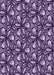 Patterned Bright Lilac Purple Rug, pat1220pur