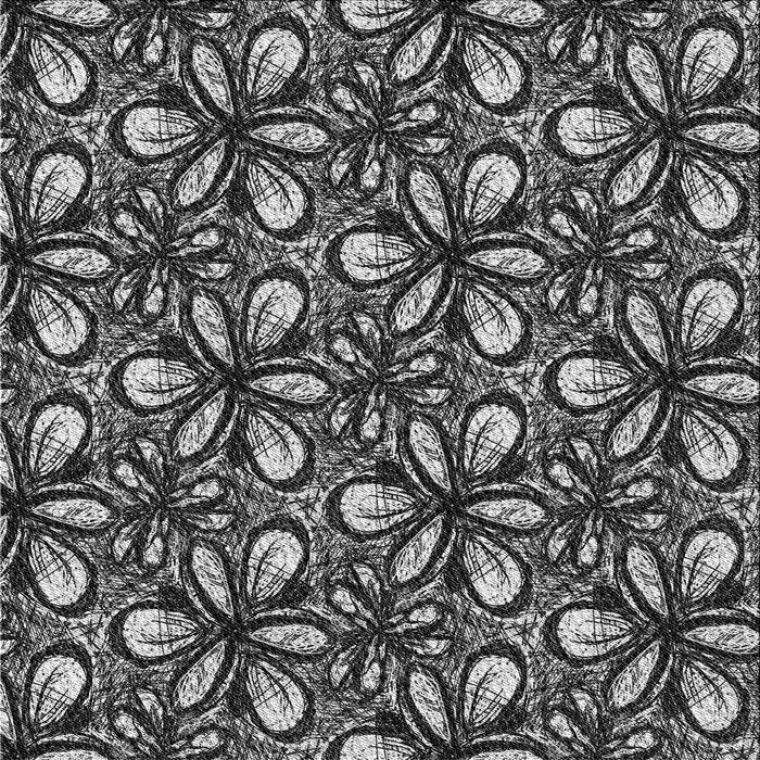 Square Patterned Mid Gray Novelty Rug, pat1220