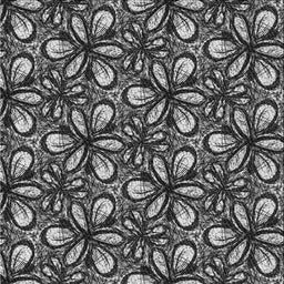 Sideview of Machine Washable Transitional Midnight Gray Rug, wshpat1220