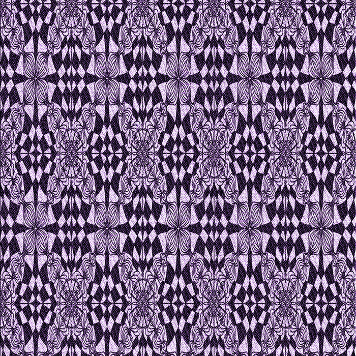 Machine Washable Transitional Dark Purple Rug, wshpat1221pur