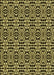 Machine Washable Transitional Metallic Gold Rug, wshpat1221yw