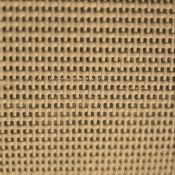 Round Machine Washable Transitional Oak Brown Rug, wshpat1222brn