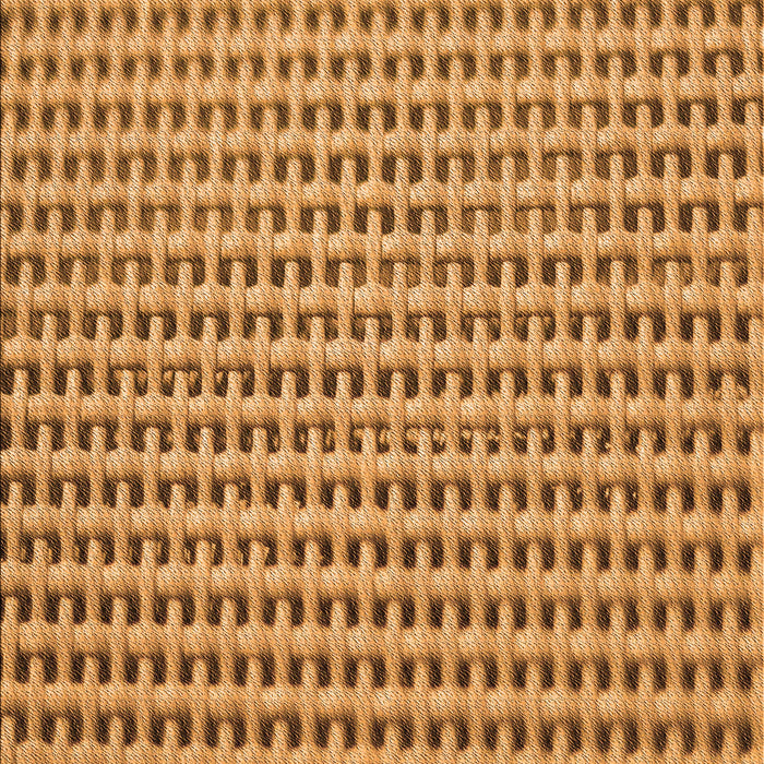 Patterned Orange Rug, pat1222org