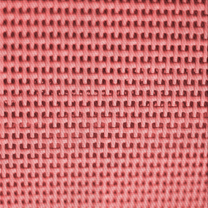 Round Patterned Red Rug, pat1222rd