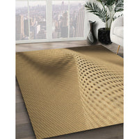 Patterned Oak Brown Rug, pat1223brn