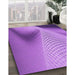 Machine Washable Transitional Violet Purple Rug in a Family Room, wshpat1223pur