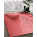 Machine Washable Transitional Red Rug in a Family Room, wshpat1223rd