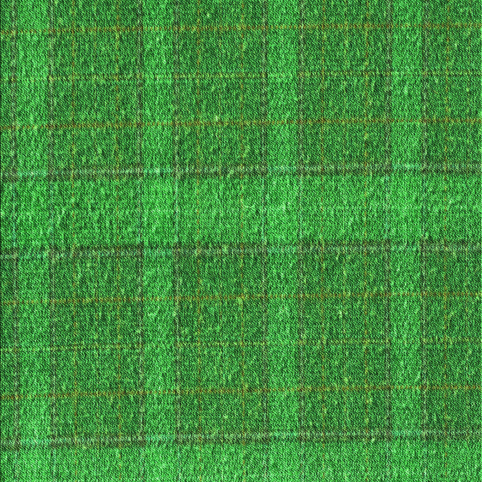 Machine Washable Transitional Green Rug, wshpat1224grn