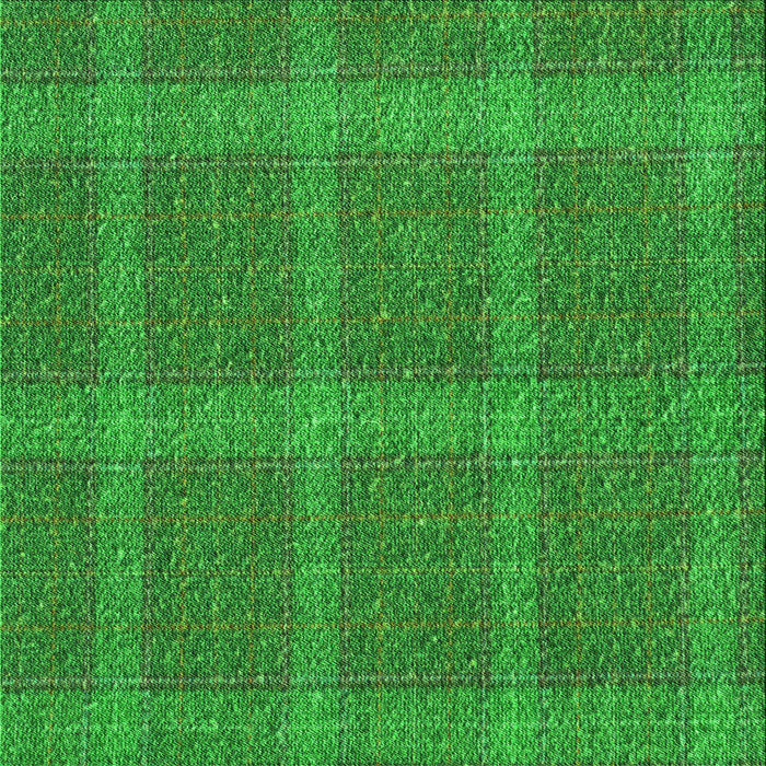 Round Patterned Green Rug, pat1224grn