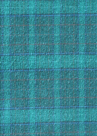 Machine Washable Transitional Dark Turquoise Green Rug, wshpat1224lblu