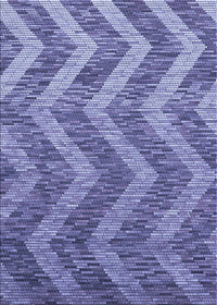 Machine Washable Transitional Deep Periwinkle Purple Rug, wshpat1225blu