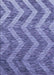 Machine Washable Transitional Deep Periwinkle Purple Rug, wshpat1225blu