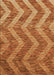 Patterned Orange Rug, pat1225org