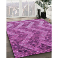 Patterned Purple Rug, pat1225pur