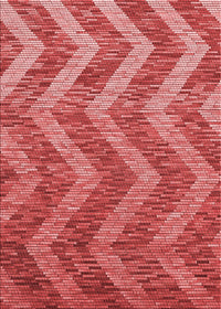 Machine Washable Transitional Red Rug, wshpat1225rd