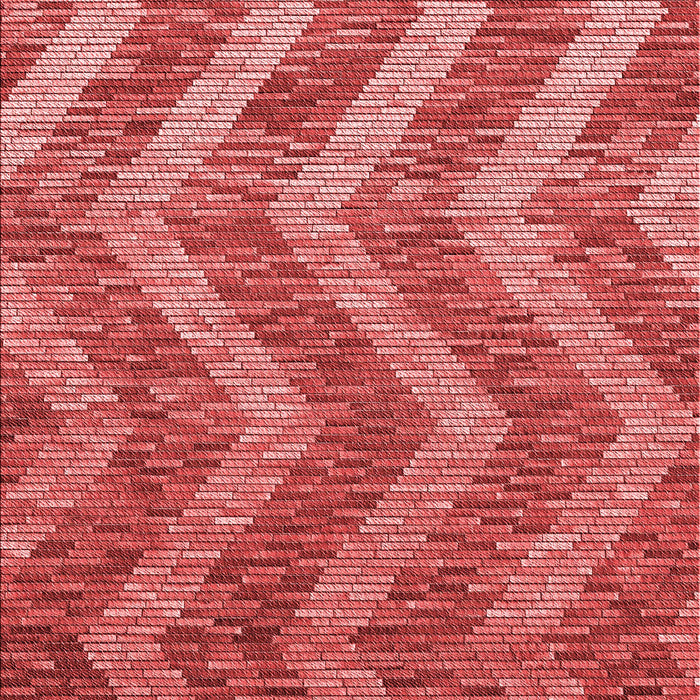 Patterned Red Rug, pat1225rd