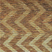 Sideview of Machine Washable Transitional Metallic Gold Rug, wshpat1225