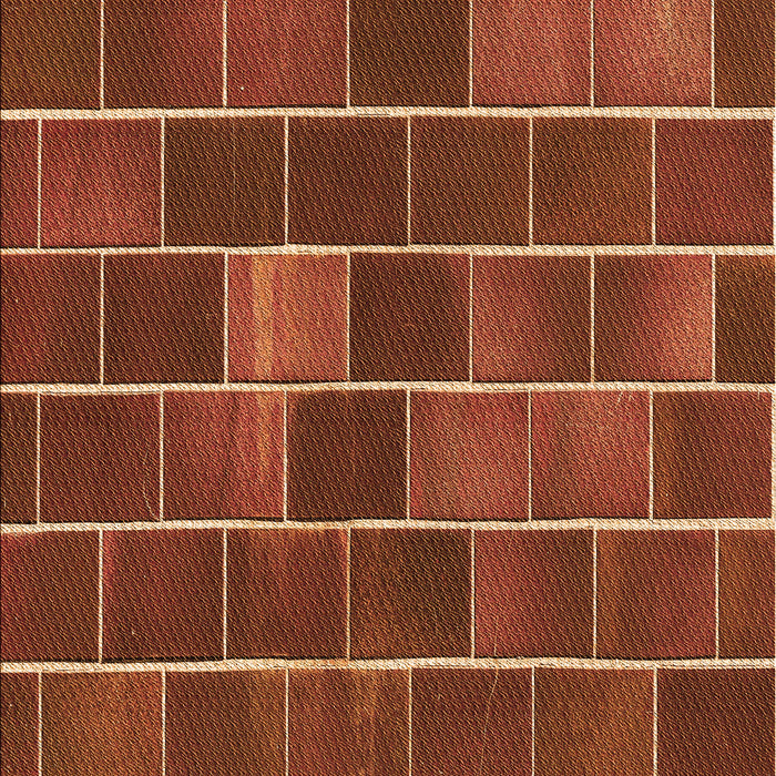 Patterned Orange Rug, pat1226org