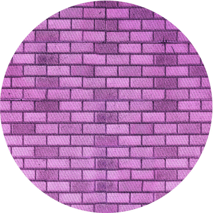 Square Machine Washable Transitional Orchid Purple Rug in a Living Room, wshpat1227pur