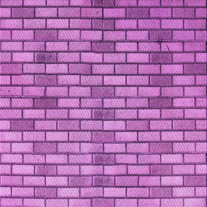 Round Machine Washable Transitional Orchid Purple Rug, wshpat1227pur