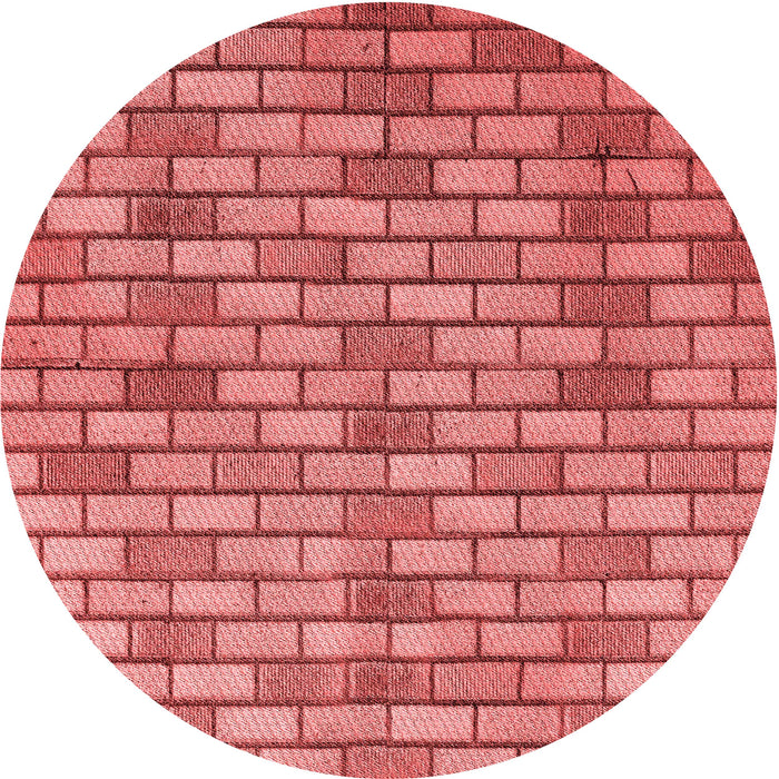 Square Machine Washable Transitional Red Rug in a Living Room, wshpat1227rd