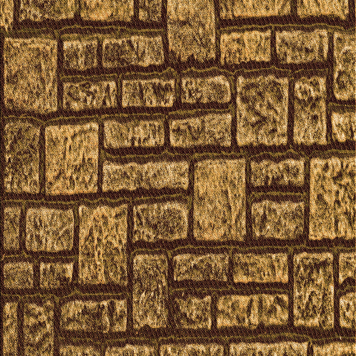 Patterned Orange Rug, pat1228org