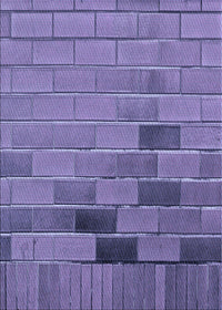 Machine Washable Transitional Deep Periwinkle Purple Rug, wshpat1229blu