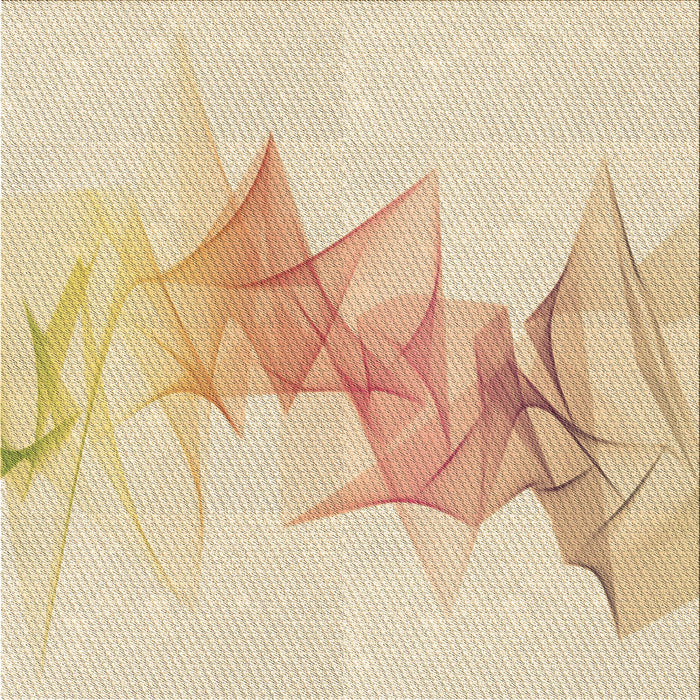 Round Patterned Golden Blonde Gold Rug, pat123brn