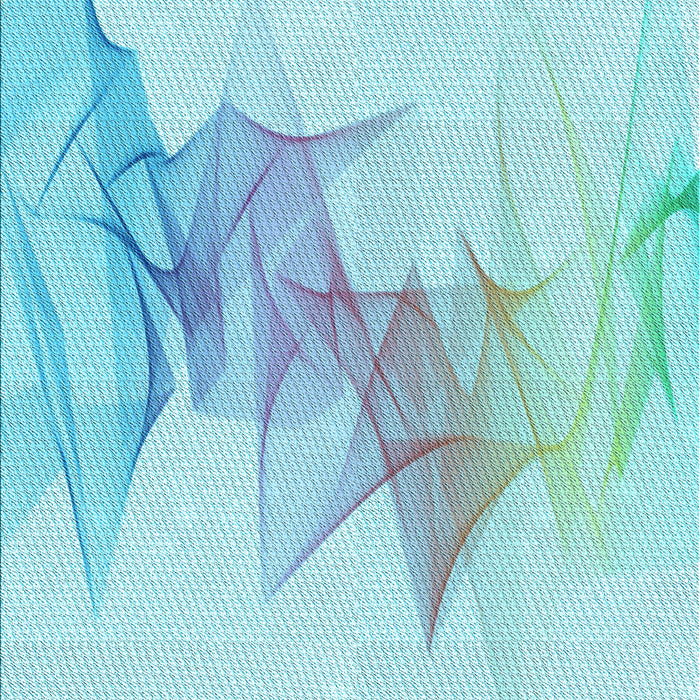 Patterned Blue Rug, pat123lblu