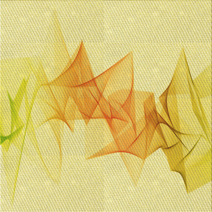 Round Machine Washable Transitional Yellow Rug, wshpat123yw