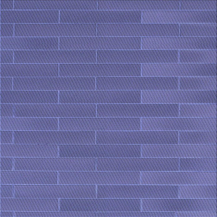 Round Patterned Deep Periwinkle Purple Rug, pat1230blu