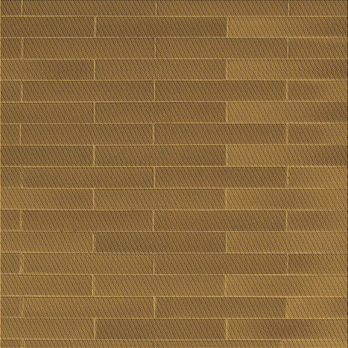 Round Patterned Saddle Brown Rug, pat1230brn