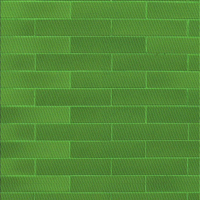 Patterned Apple Green Rug, pat1230grn