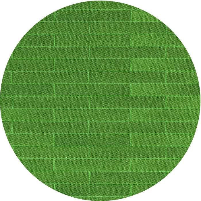 Square Machine Washable Transitional Apple Green Rug in a Living Room, wshpat1230grn