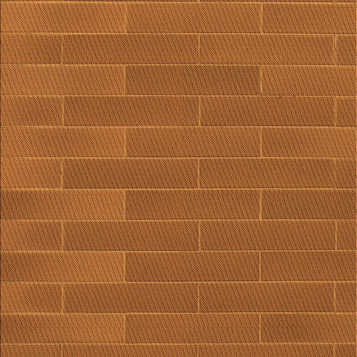 Patterned Neon Orange Rug, pat1230org