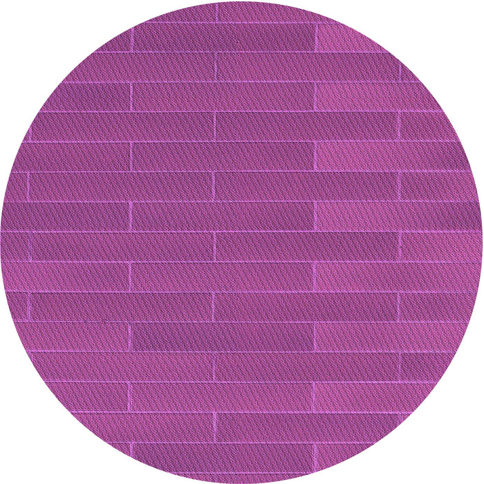 Square Patterned Medium Violet Red Pink Rug, pat1230pur