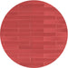 Square Patterned Red Rug, pat1230rd